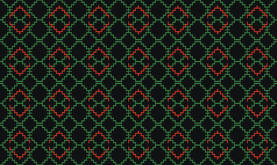 Geometric ethnic oriental seamless pattern Design for background