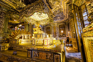 Obraz premium Khai Dinh mausoleum Hue Vietnam