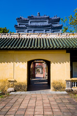 Imperial city citadel Hue Vietnam
