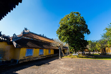 Imperial city citadel Hue Vietnam