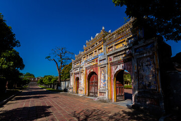 Obraz premium Imperial city citadel Hue Vietnam