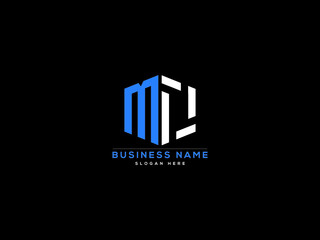 Letter MO Logo, creative mo logo icon vector for business - obrazy, fototapety, plakaty