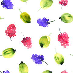 Assorted berries pattern