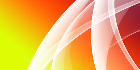 Abstract orange waves background. Template design
