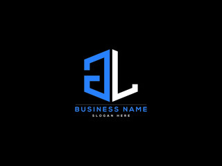 Letter GL Logo, creative gl logo icon vector for business - obrazy, fototapety, plakaty