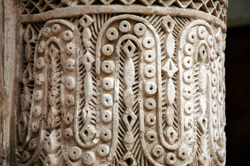 Traditional and handicraft zellige (tile) in Morocco
