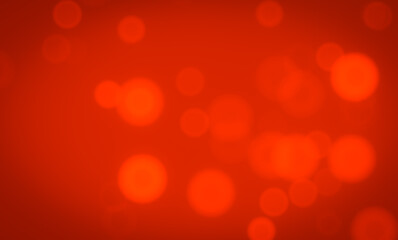 abstract red background with bokeh