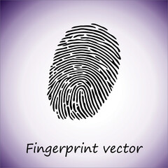 Fingerprint vector