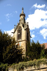 Fototapeta premium Echterdingen, Kirchturm