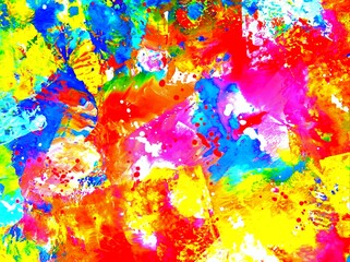 Multicolored background for the design of banners, splash screens, postcards. Background. Abstract drawing, paint, stains.