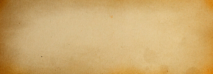 Old blank grunge background of brown paper with vignette