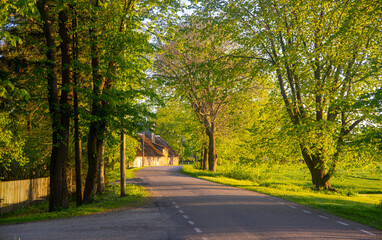 Evening European Village