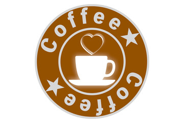 コーヒーとハート