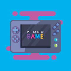 videogame with screen