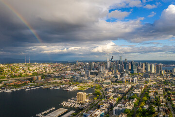 Amazing Rainbow Scenery in the Pacific Northwest