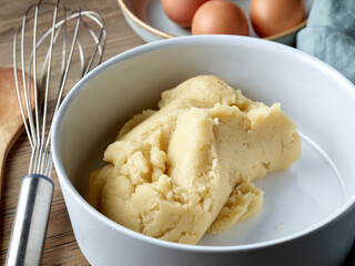 bowl of dough