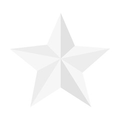 Obraz premium Isolated star icon