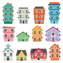 Exterior Design With Flat Building