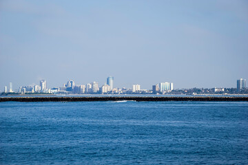 Long Beach California skyline