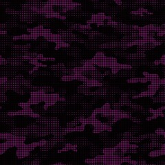 modern military pink vector camouflage print, seamless pattern for clothing headband or print