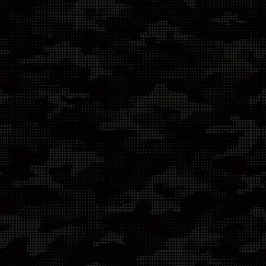 grey modern military vector camouflage print, seamless pattern for clothing headband or print