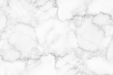 White marble texture background pattern with high resolution.