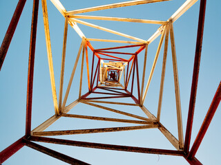 The Top of the Metal Tower Known as the Punta Gallinas (Cape Gallinas, 