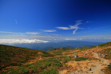 Mt.Haku, autumn 秋の白山登山
