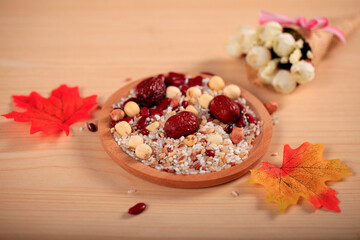 Cereal grains , seeds, beans