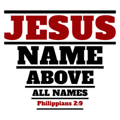Jesus Name Above All Names