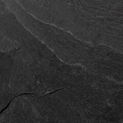 Dark grey black slate background or texture. © peekeedee