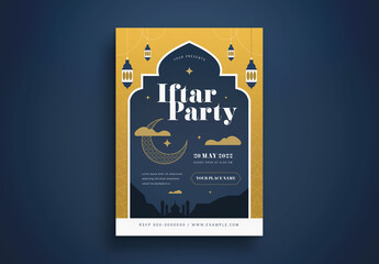Iftar Party Flyer Layout