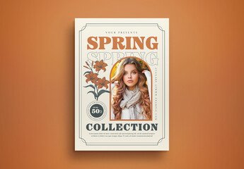 Spring Collection Flyer Layout