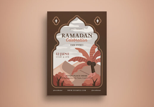 Ramadan Celebration Flyer Layout