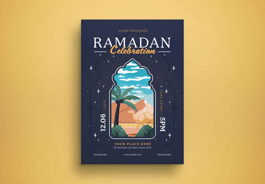 Ramadan Celebration Flyer Layout