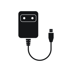 Charger icon design isolated on white background