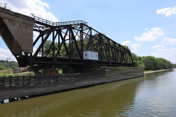 bridge over the river
