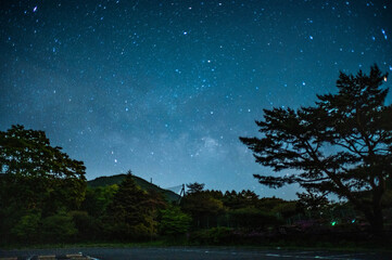 仁田峠で見る天の川