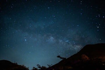 仁田峠で見る天の川