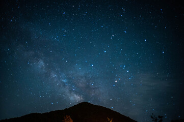 仁田峠で見る天の川