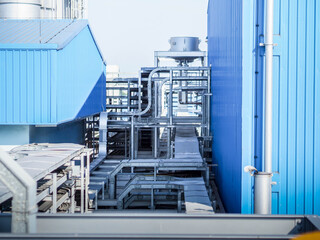 Silencer systems in power plant.