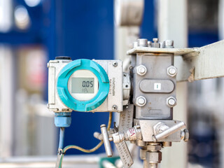 Pressure transmitter at fuel gas filter in Combined-Cycle Co-Generation Power Plant