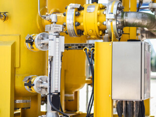 Level switch was installed for measure level in power plant.