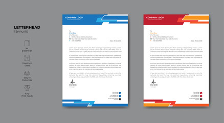 Best Letterhead Design Template for Your Company and Business.