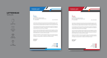 Clean Letterhead Design Template For your Business.