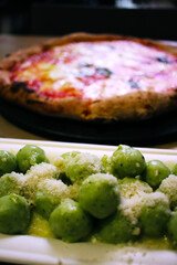 ほうれんそうとチーズのニョッキ