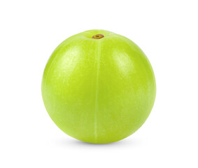 Indian gooseberries on white