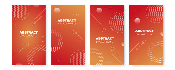 soft and dark orange red with yellow abstract background vector. Orange red and yellow colored geometric vector background with thin frame and abstract dots and lines
