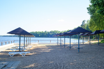 Natural park on the Istra river