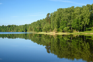 Natural park on the Istra river